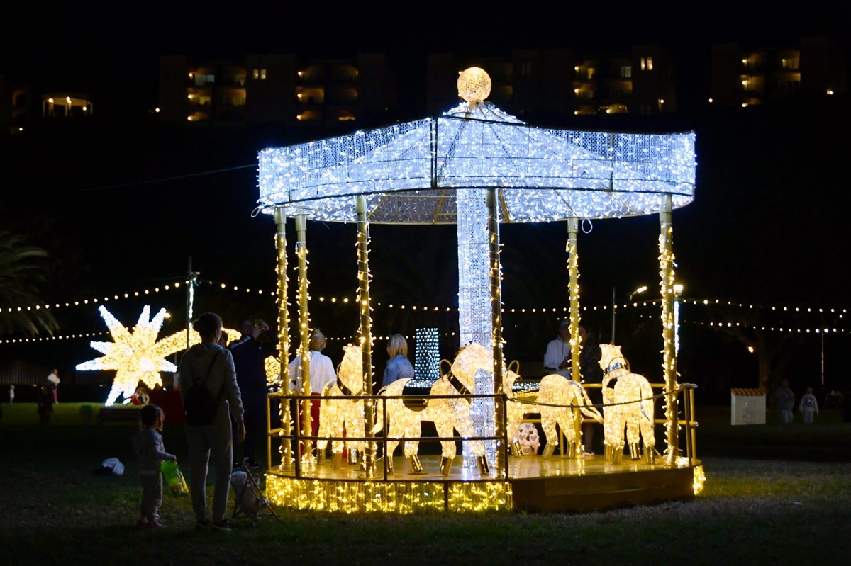 Alumbrado Navideño Parque Sur