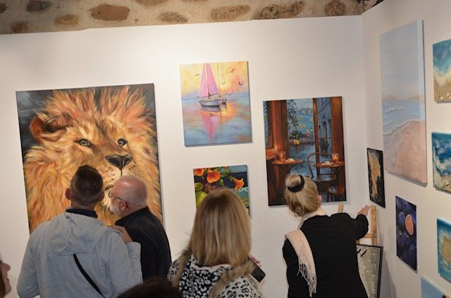 Vereshchagina expone Los colores de la vida en la Casa de Saturninita