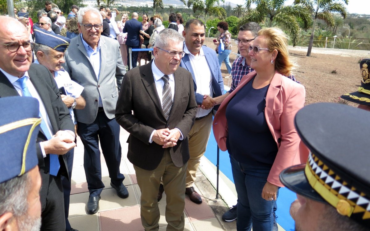                                 - La antena del Minisat-1 se convierte en monumento simbólico del papel pionero de Maspalomas en la exploración espacial