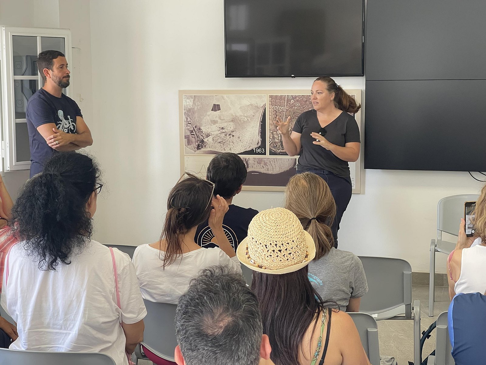 Maspalomas acoge la primera excursión científica por la Isla de los Grupos de Investigación Reconocidos de la ULPGC