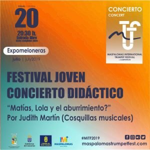 Agenda Cultural Semanal - Del 15 al 21 de Julio de 2019
