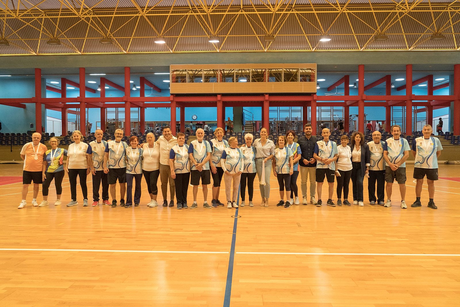 Más de 400 mayores celebran en El Tablero la ‘fiesta del deporte’