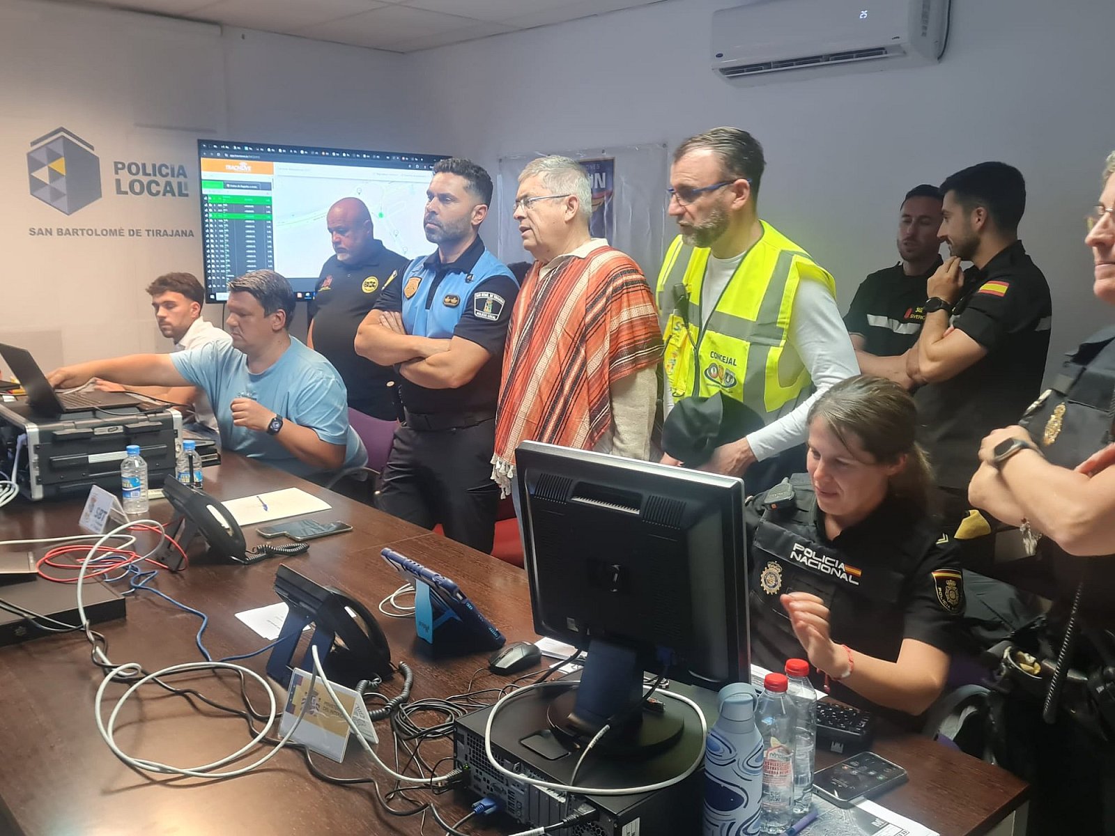 La seguridad volvió a ser clave en el éxito de la cabalgata de Maspalomas