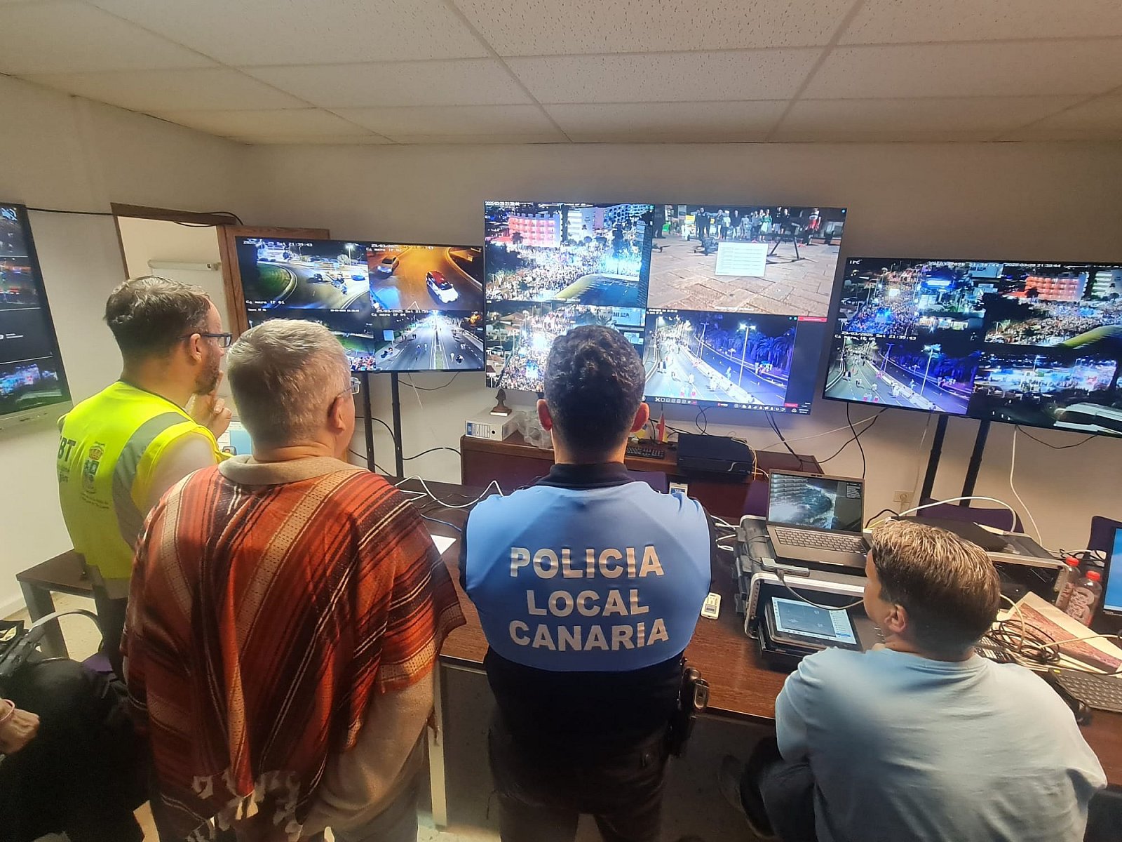 La seguridad volvió a ser clave en el éxito de la cabalgata de Maspalomas