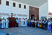 M&aacute;s de 150 personas acompa&ntilde;an el regreso de la procesi&oacute;n de San Fernando tras m&aacute;s de dos d&eacute;cadas sin celebrarse