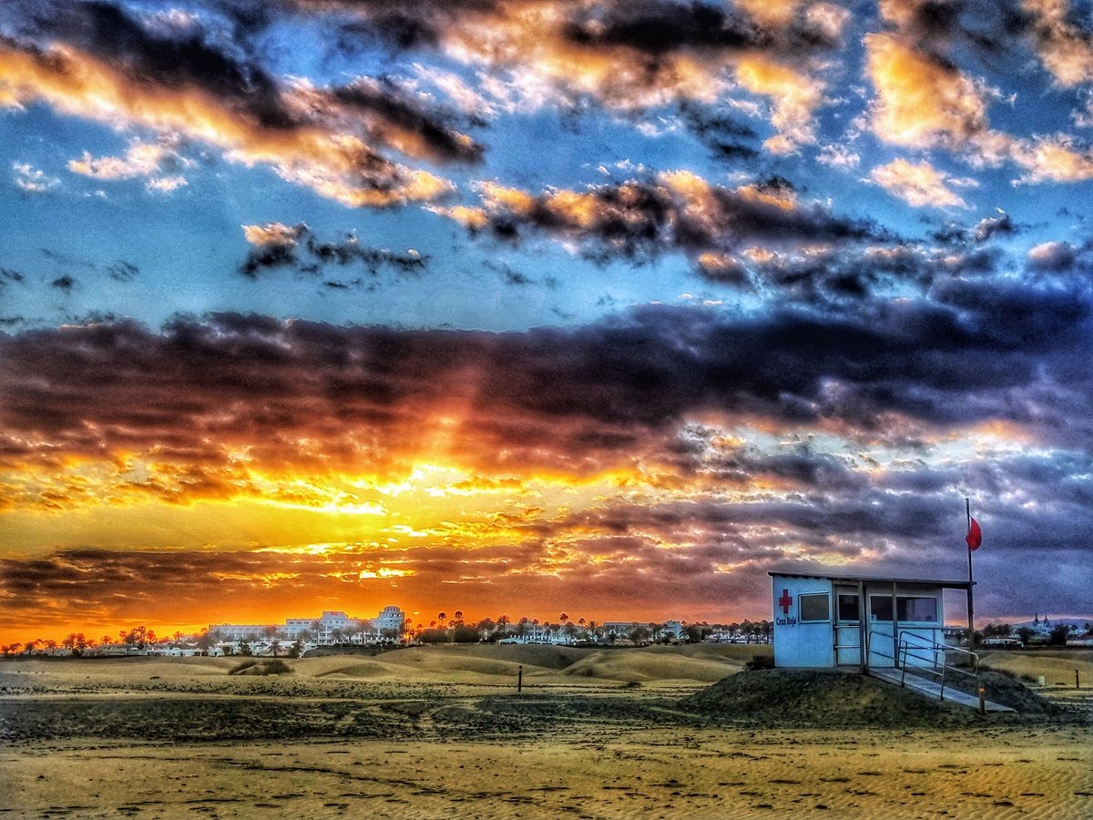  Playa del Inglés durante el Confinamiento