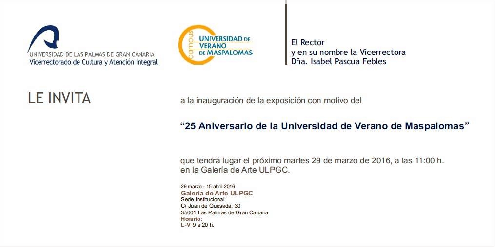 Exposicion 25AnyosDelCampusUVM