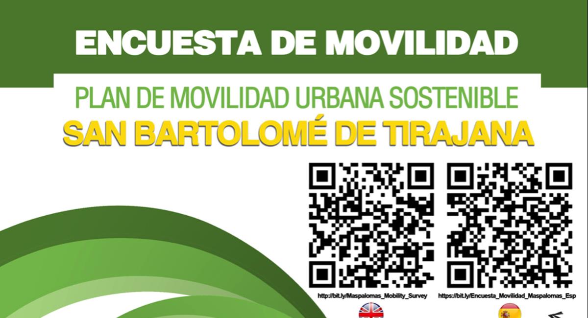 El Ayuntamiento de San Bartolomé de Tirajana inicia la redacción de su PMUS invitando a la participación ciudadana.