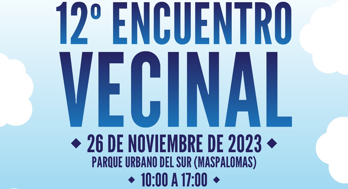 San Bartolomé de Tirajana celebra el XII Encuentro Vecinal en el Parque Urbano del Sur Maspalomas