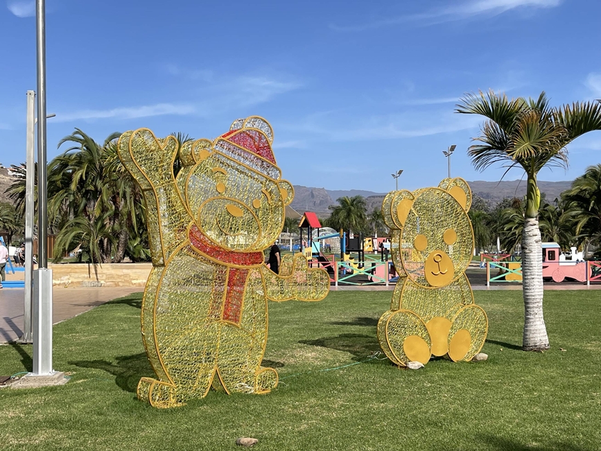 20251112 ALU La decoración del Parque del Sur en 2024 cautivó la atención de las familias del municipio de San Bartolomé de Tirajana