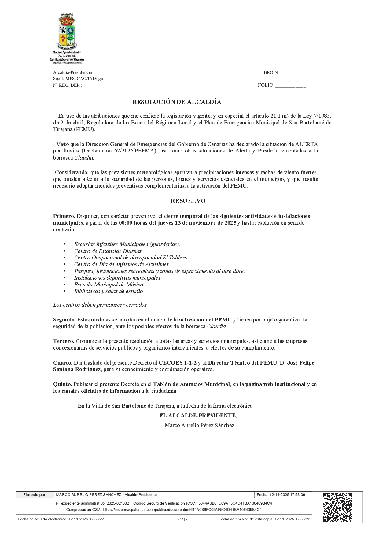 DECRETO CIERRE ACTIVIDADES ALERTA BORRASCA CLAUDIA V2