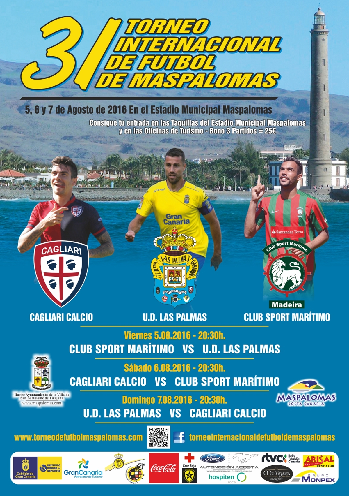 2016 TorneoInternacionalFutbolMaspalomas Cartel