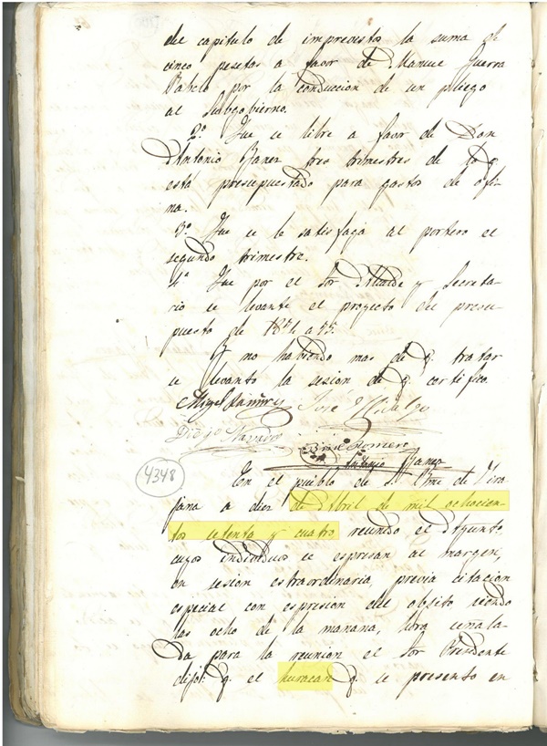 1874 - Huracán Tirajana