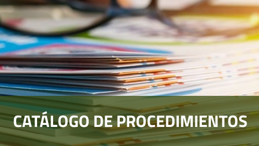 Catálogo de Procedimientos