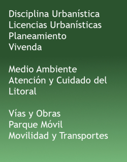 Servicios Municipales, Ordenación del Territorio, Políticas Ambientales